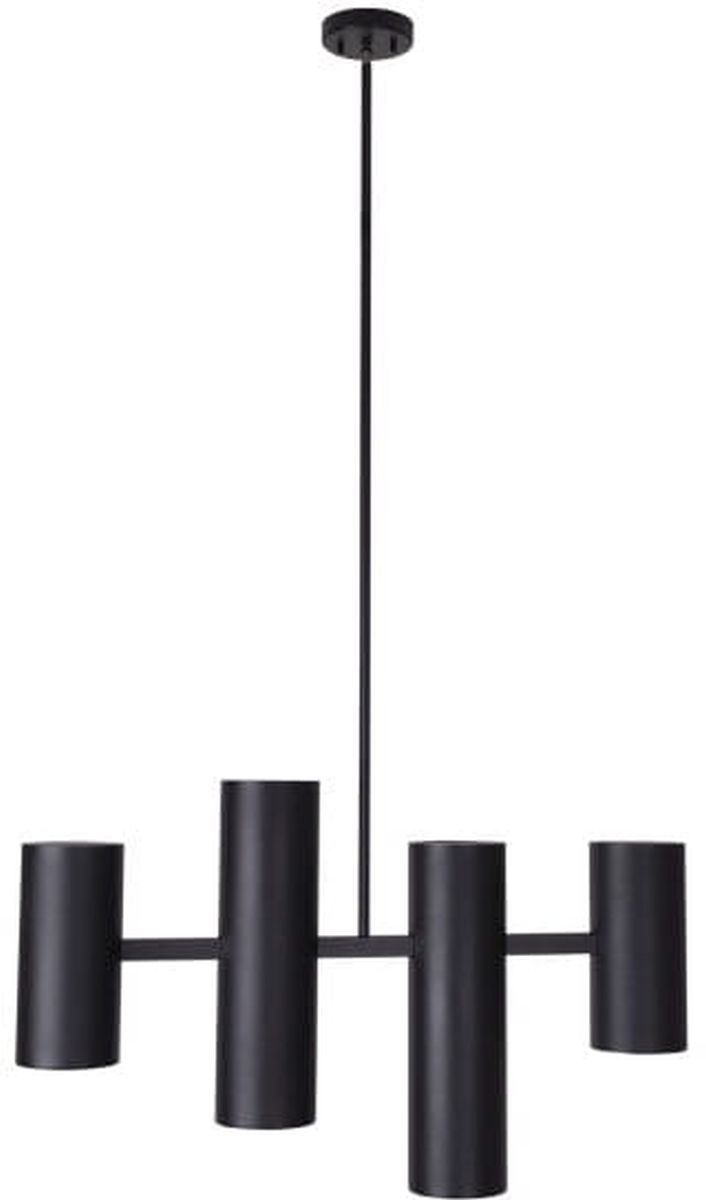 MaxLight Laxer Pendelleuchte 4x7 W schwarz P0501