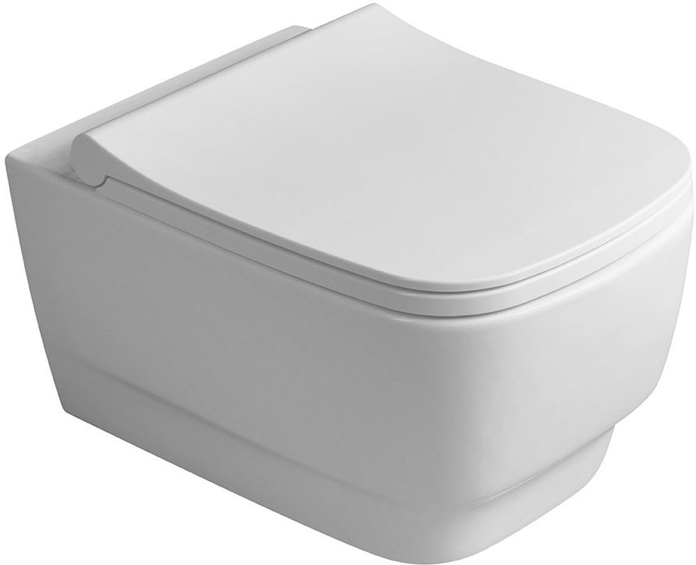 Sapho Bello WC-Becken hängend Spülrandlos weiß 100214