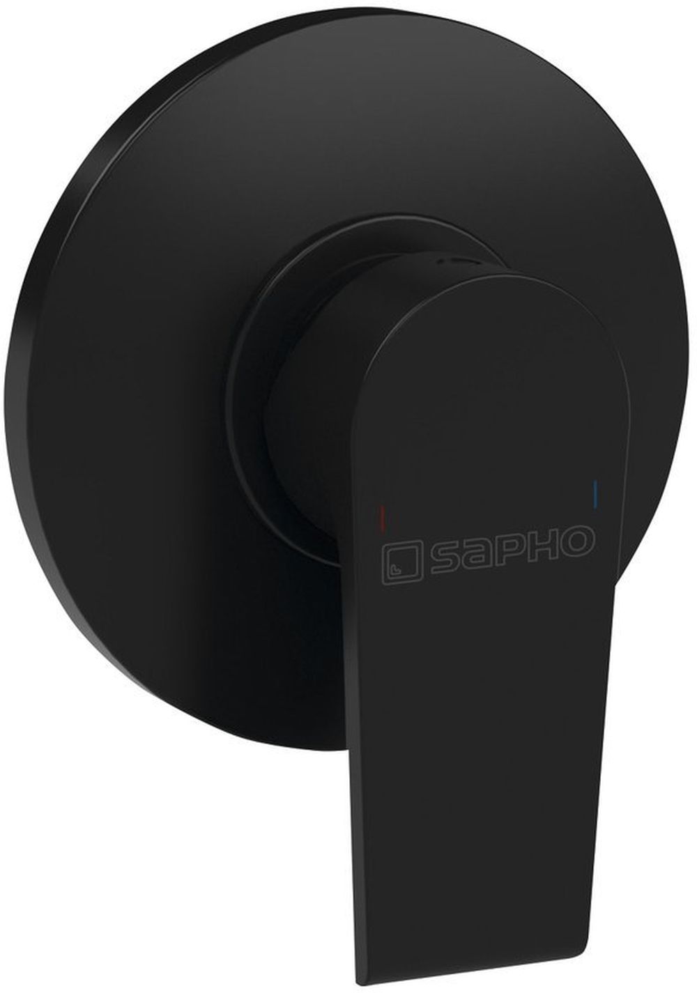 Sapho Kai duschbatterie Unterputz schwarz KA41/15
