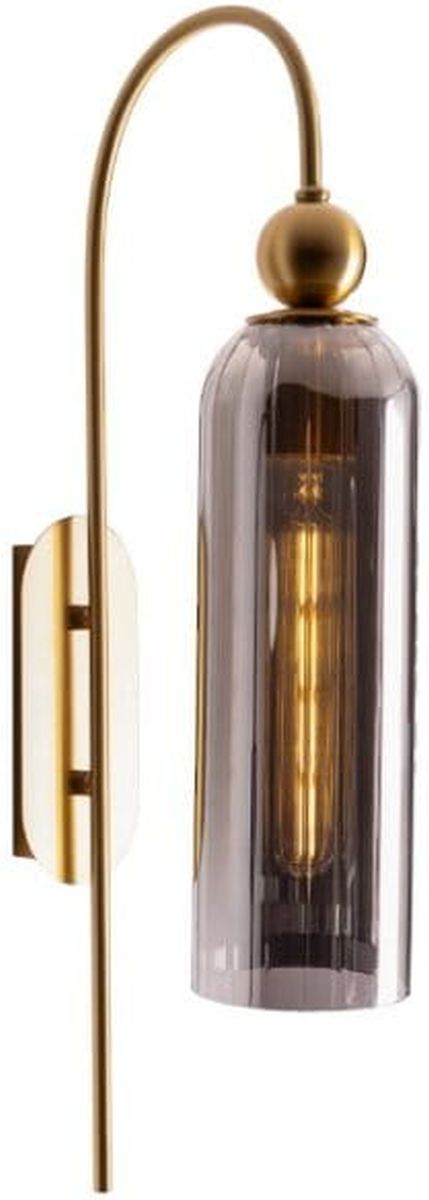 MaxLight Campanila Leuchter 1x40 W messing-verraucht W0333