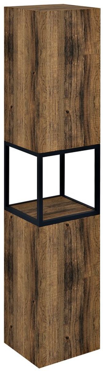 Sapho Skara Kabinett 35.1x31.95x171 cm Seitenschrank hängend schwarz-eiche-holz CG010-1919