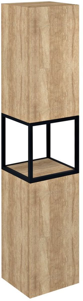 Sapho Skara Kabinett 35.1x31.95x171 cm Seitenschrank hängend schwarz-eiche CG010-2222