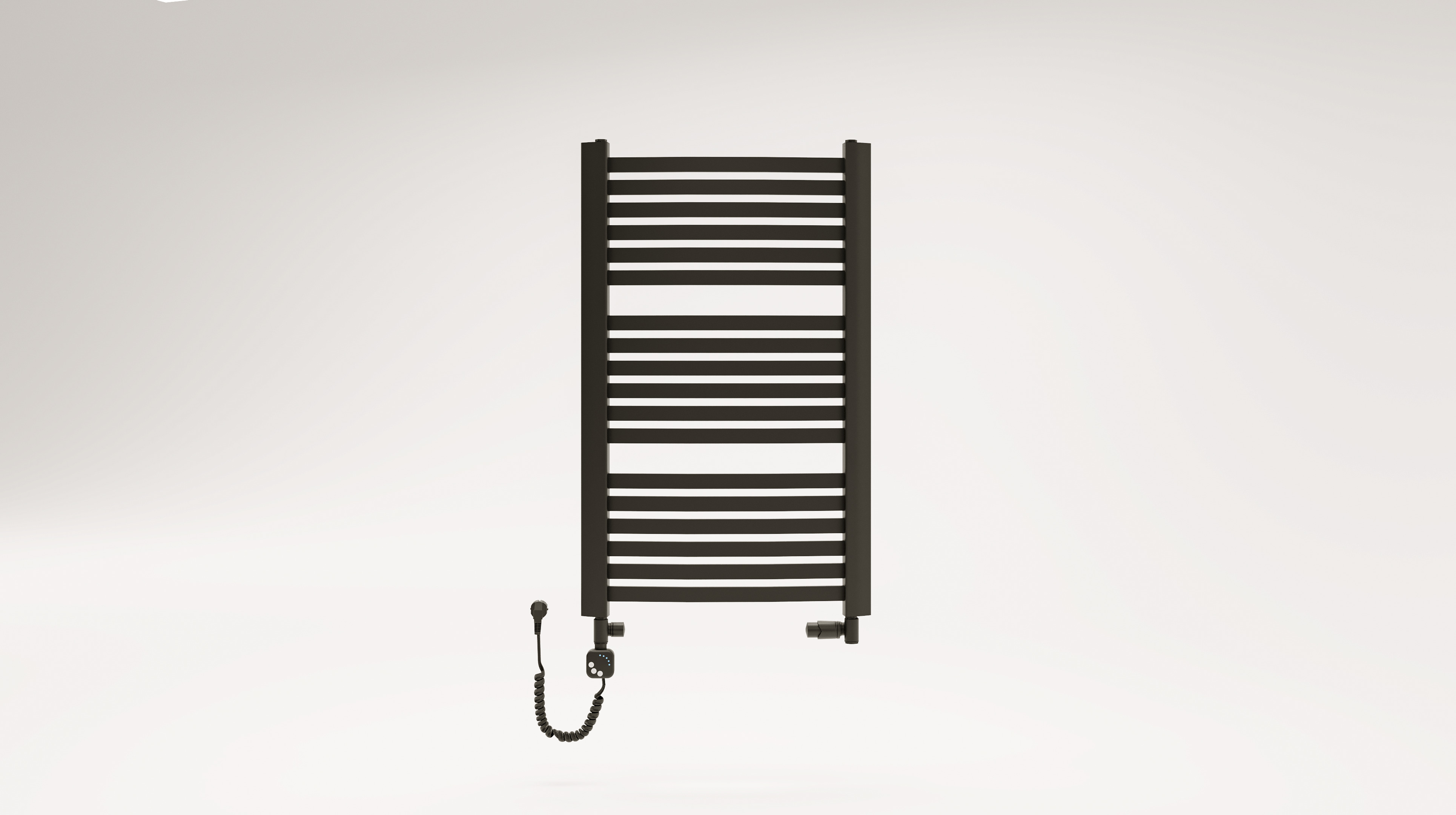 Luxrad Kastor Elektro Elektrischer Heizkörper 94.5x58 cm schwarz KAST945580S040ERG