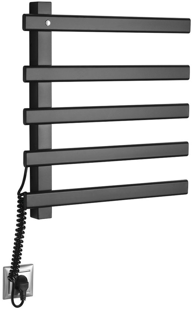 Sapho Elcor Elektrischer Heizkörper 52x48 cm schwarz EB530