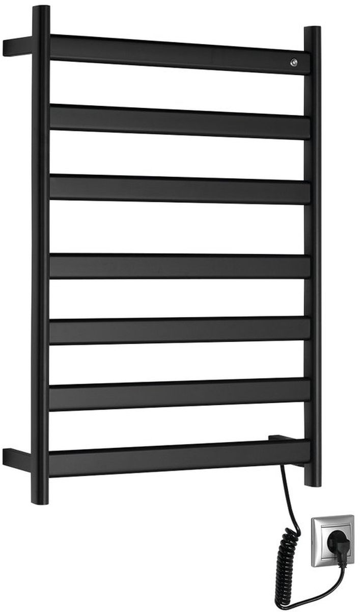 Sapho Elias Elektrischer Heizkörper 73x49 cm schwarz EB550