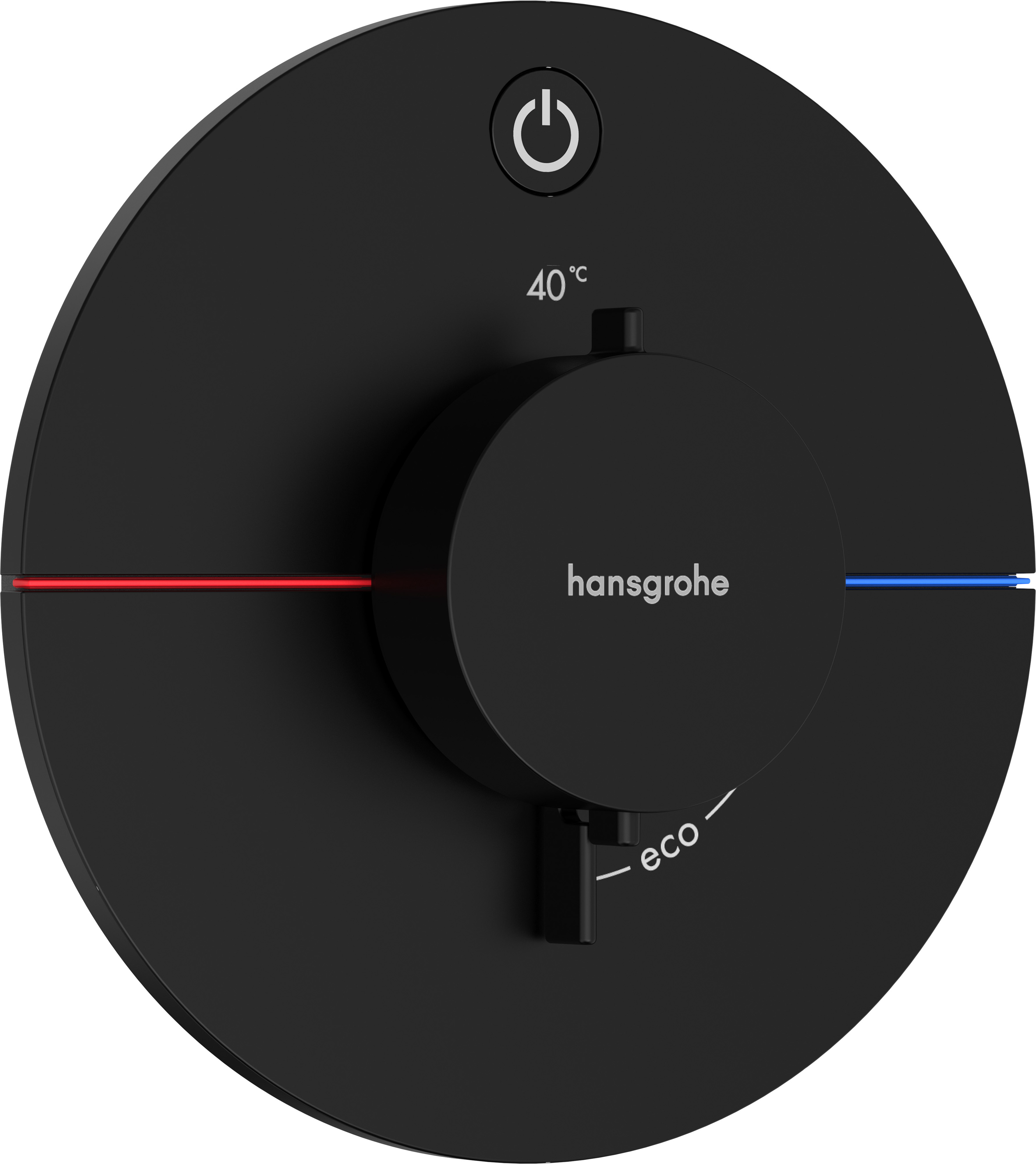 Hansgrohe ShowerSelect Comfort S Duschbatterie Unterputz mit Thermostat schwarz 15553670