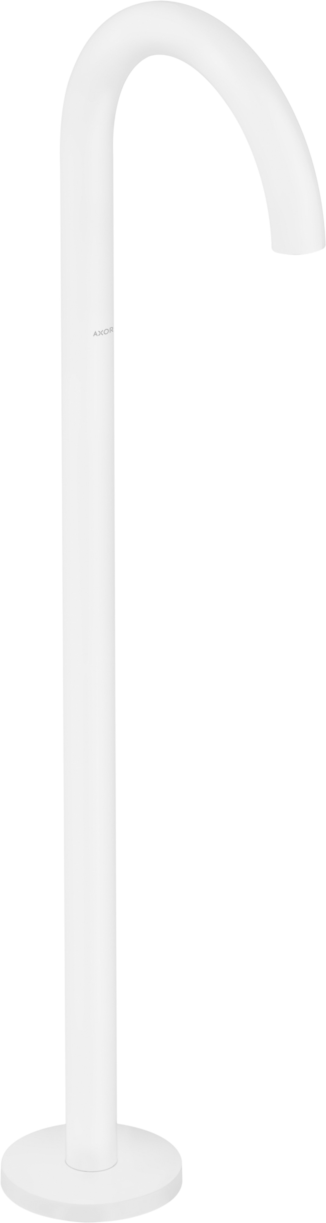 Axor Uno Auslauf für Badewannenarmatur für Badewanne weiß 38412700