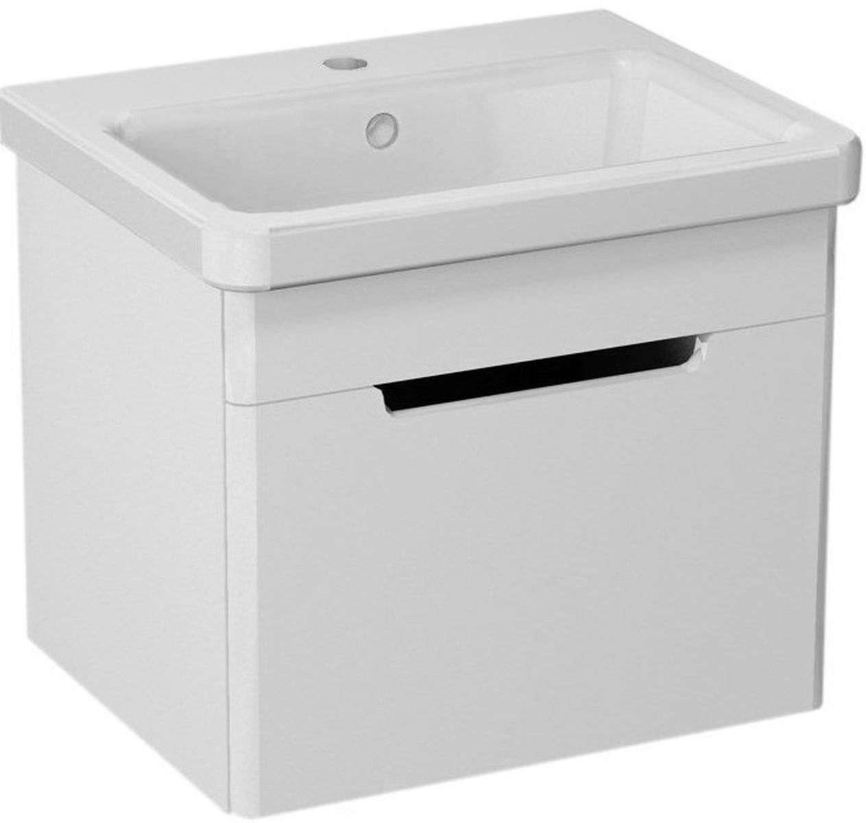 Sapho Ella Kabinett 46.5x38.5x39 cm Unterschrank hängend weiß EL050-3030