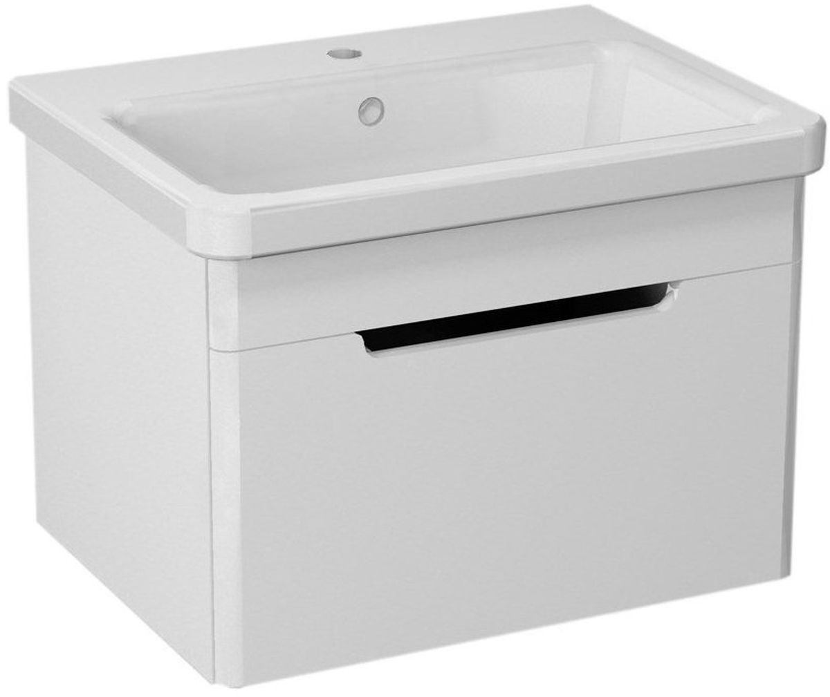 Sapho Ella Kabinett 56.5x43x39 cm Unterschrank hängend weiß EL060-3030