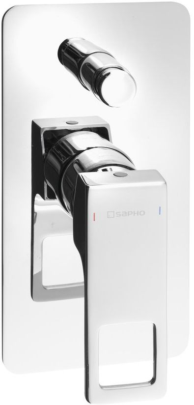 Sapho Forata badewannen- und duscharmatur Unterputz chrom FT042