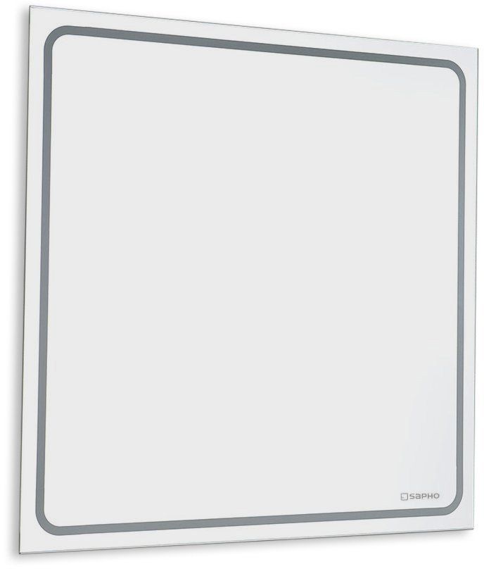 Sapho Gemini Spiegel 55x55 cm quadratisch mit Beleuchtung GM055