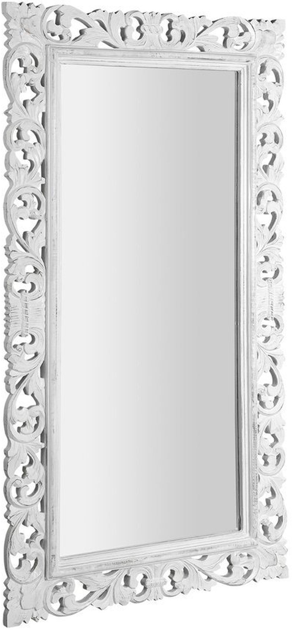 Sapho Scule & Samblung Spiegel 80x150 cm rechteckig weiß IN328