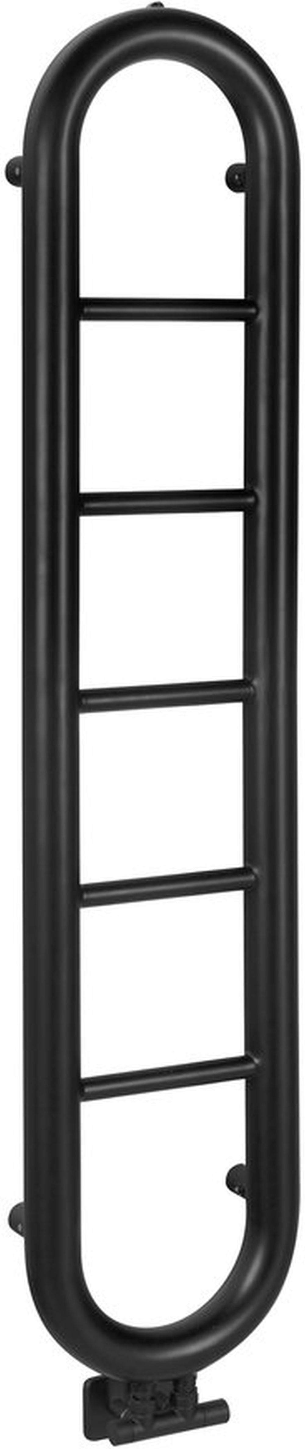 Sapho Horizon Badezimmerheizkörper dekorativ 150x33 cm schwarz IR195