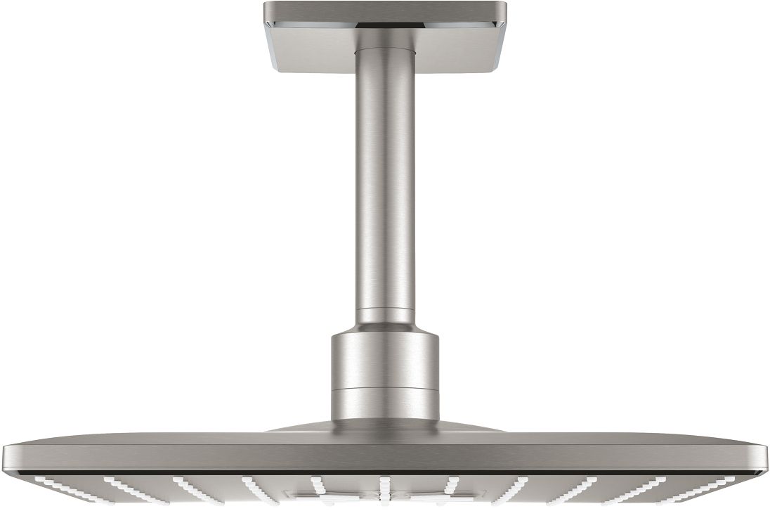Grohe Rainshower Kopfbrause 31x31 cm quadratisch SuperSteel 26481DC0