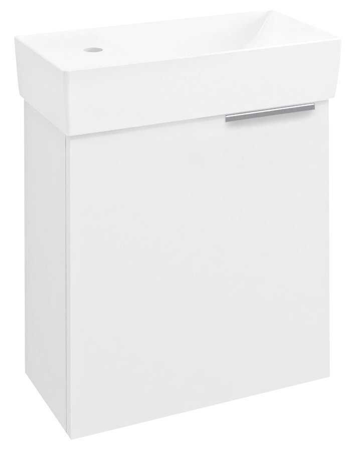 Sapho Latus Kabinett 44x22x50 cm Unterschrank hängend weiß LT090-3030