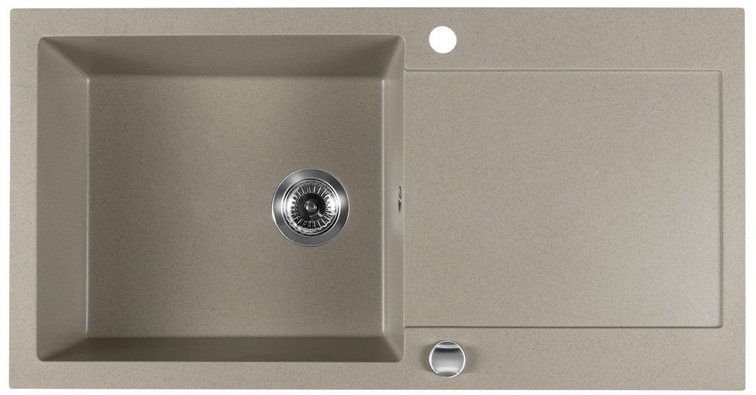 Sapho Granitspüle 97x50 cm beige GR1612