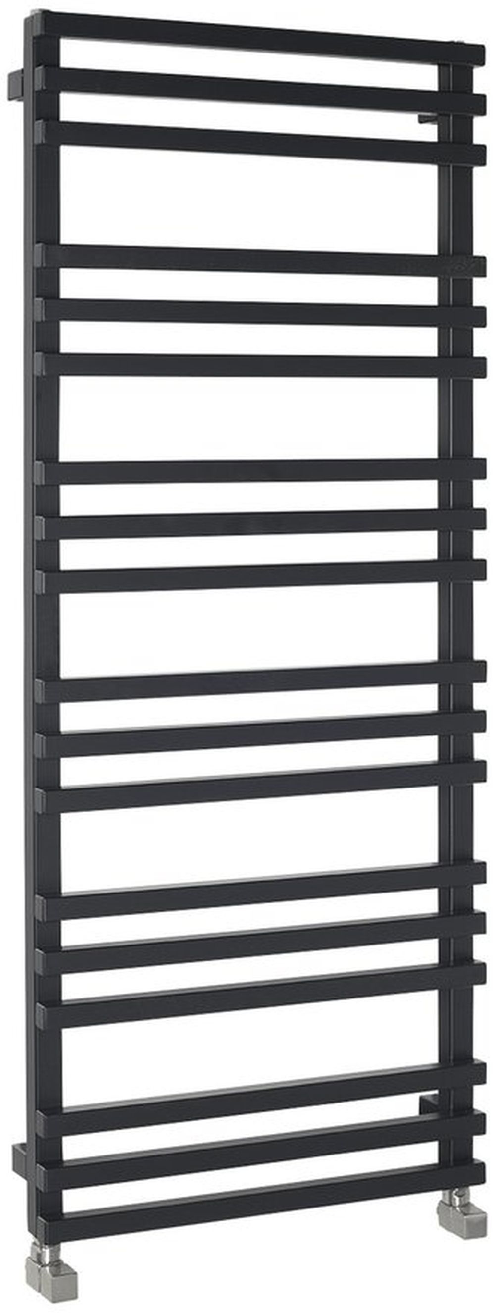 Sapho Fantina Badezimmerheizkörper Leiter 121.5x50 cm schwarz IR511