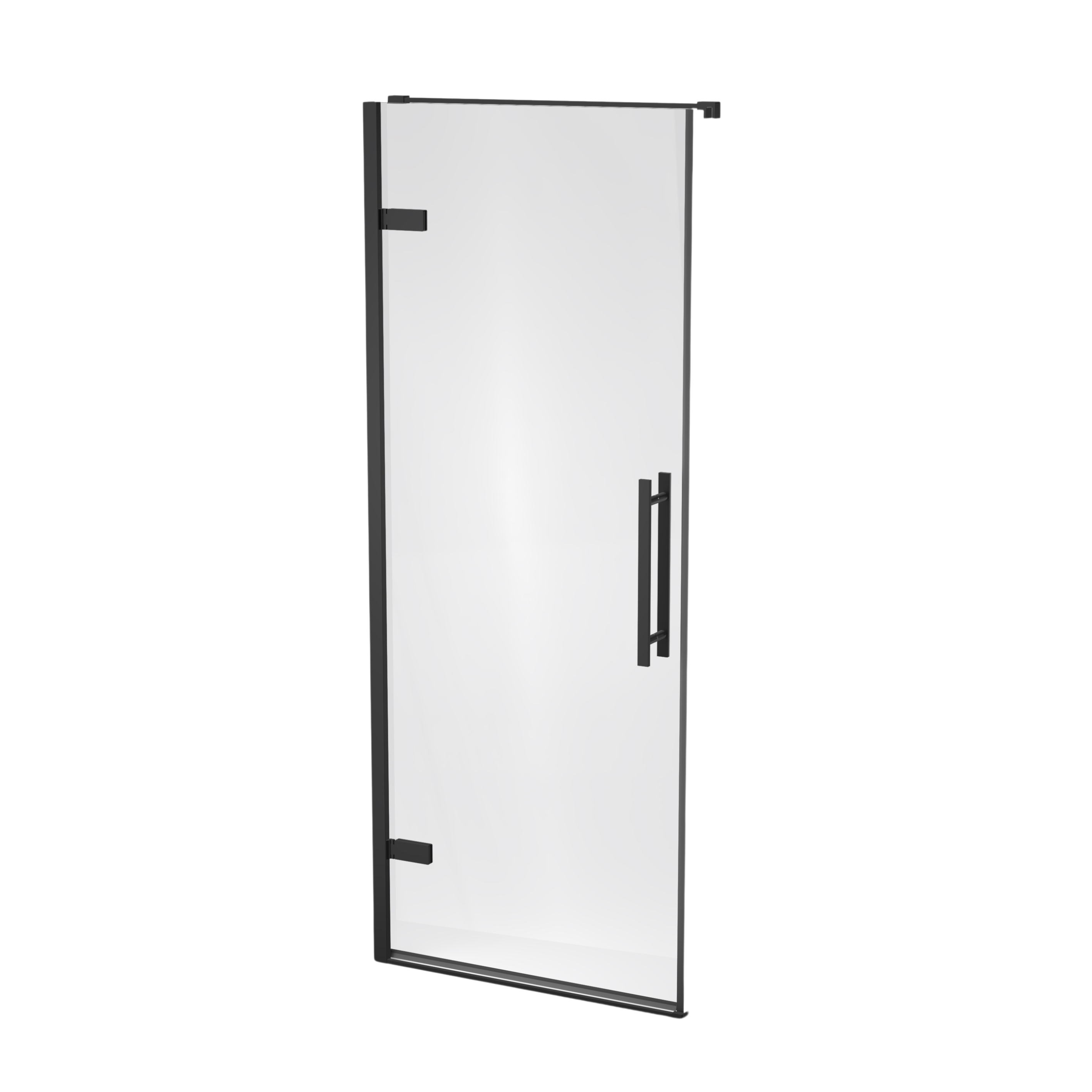 Ravak Cool! Duschtüren 80 cm aufklappbar schwarz Matte/durchsichtiges Glas X0VV40300Z1