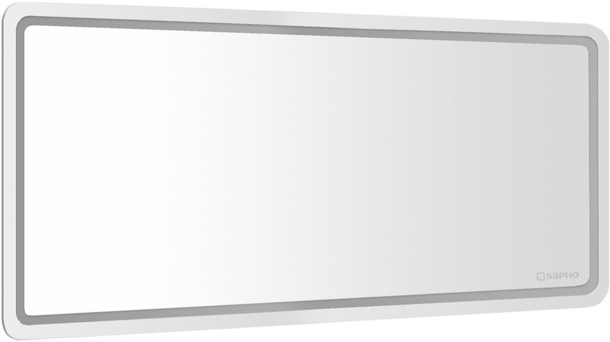 Sapho Nyx Spiegel 120x60 cm rechteckig mit Beleuchtung NY120