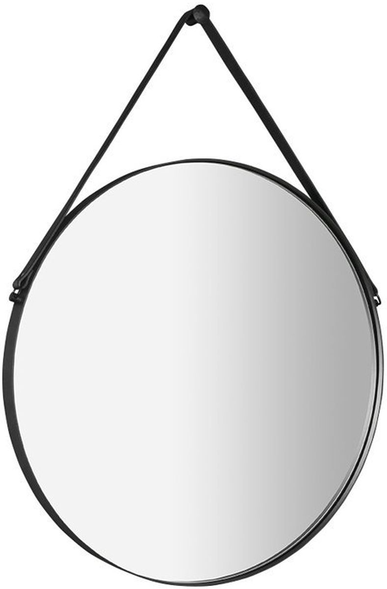 Sapho Orbiter Spiegel 50x50 cm rund schwarz ORT050