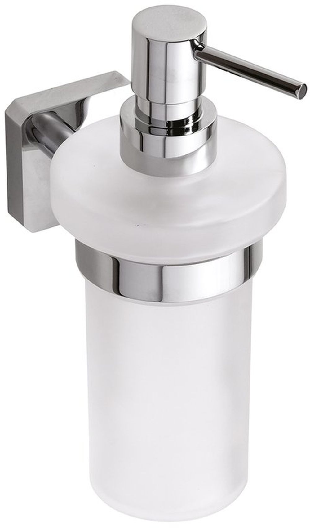 Sapho Insia Seifenspender 230 ml chrom-weiß IS019