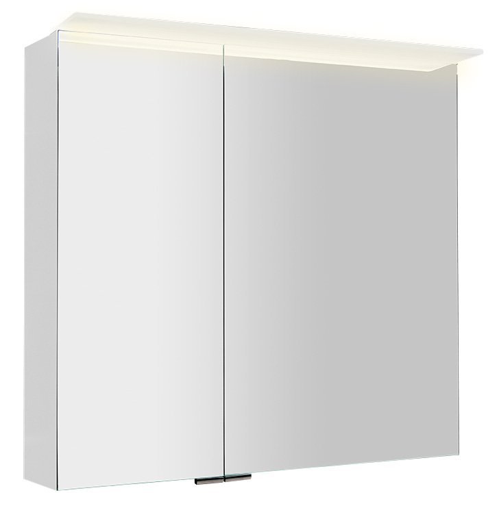 Sapho Linex Kabinett 80x15x70 cm Spiegelschrank weiß LX080-0030