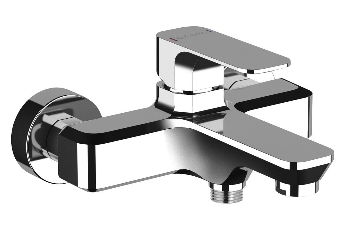 Sapho Spy badewannen- und duscharmatur Wand chrom PY10