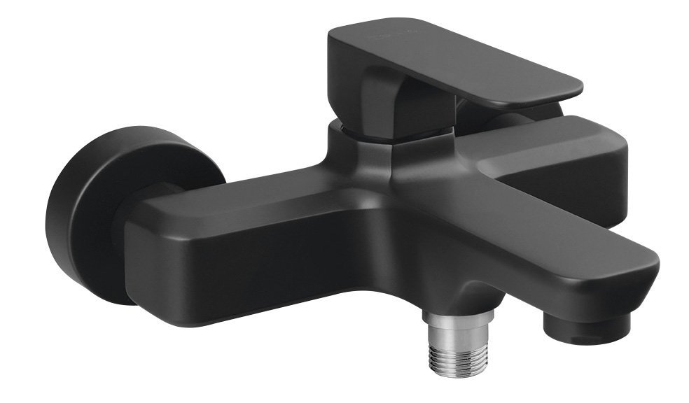 Sapho Spy badewannen- und duscharmatur Wand schwarz PY10/15