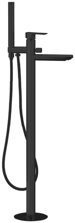 Sapho Spy badewannen- und duscharmatur freistehend schwarz PY21/15