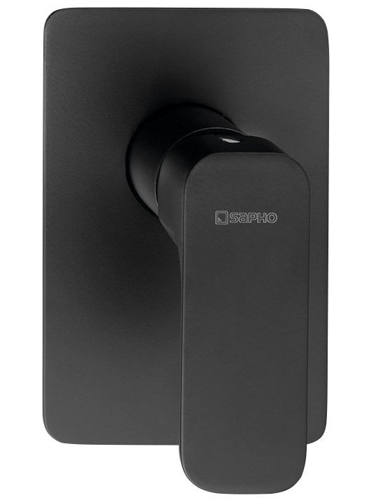 Sapho Spy duschbatterie Unterputz schwarz PY41/15