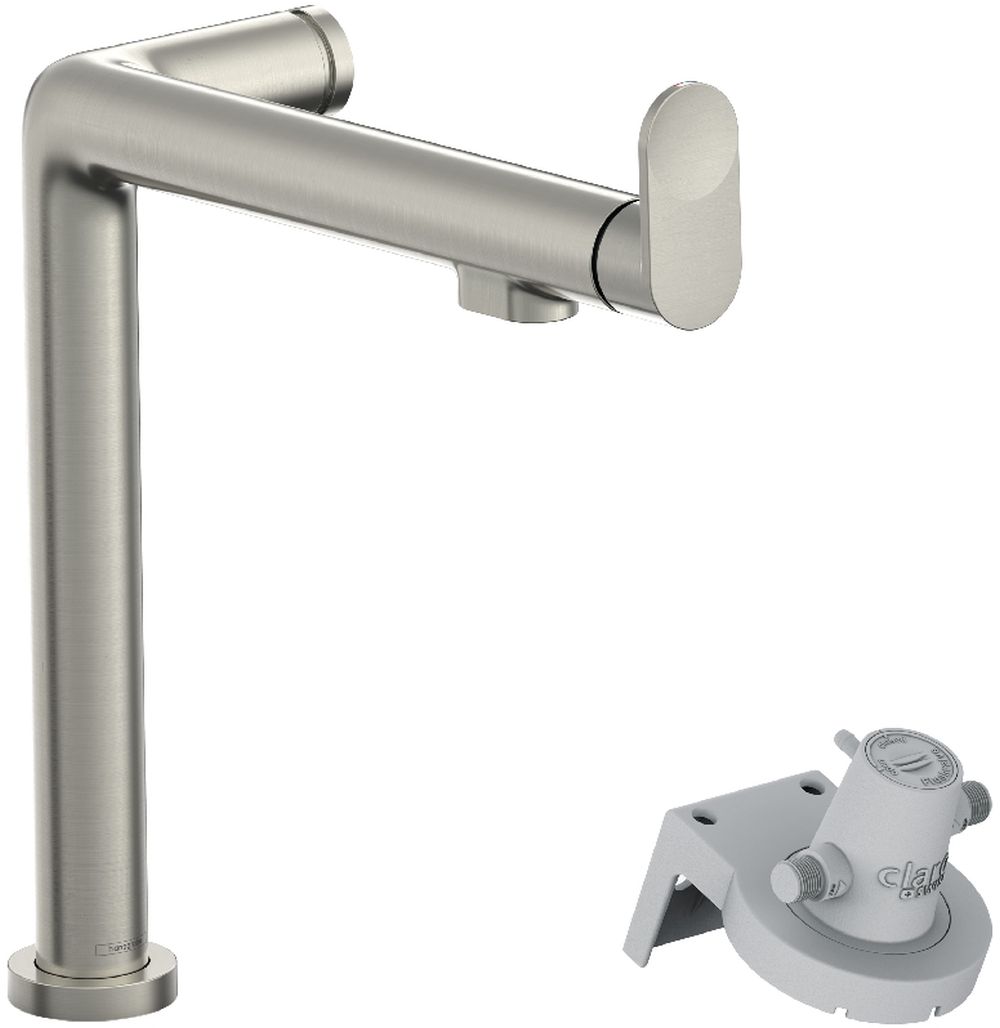 Hansgrohe Aqittura M91 Wasserhahn mit Wasserfilter Stehend edelstahl 76804800