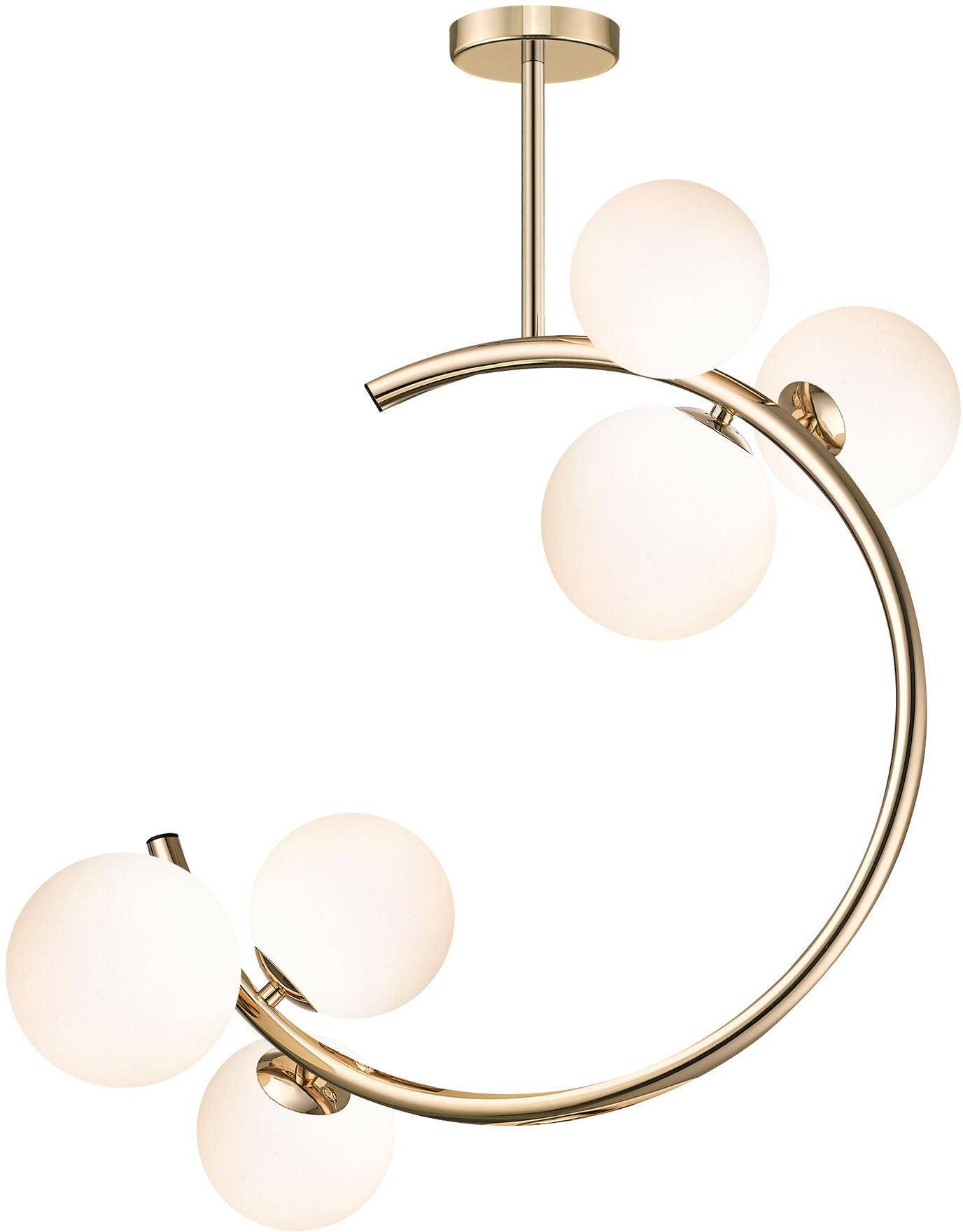 Zuma Line Molecule Deckenlampe 6x33 W weiß-gold C0454-06Q-F7AA