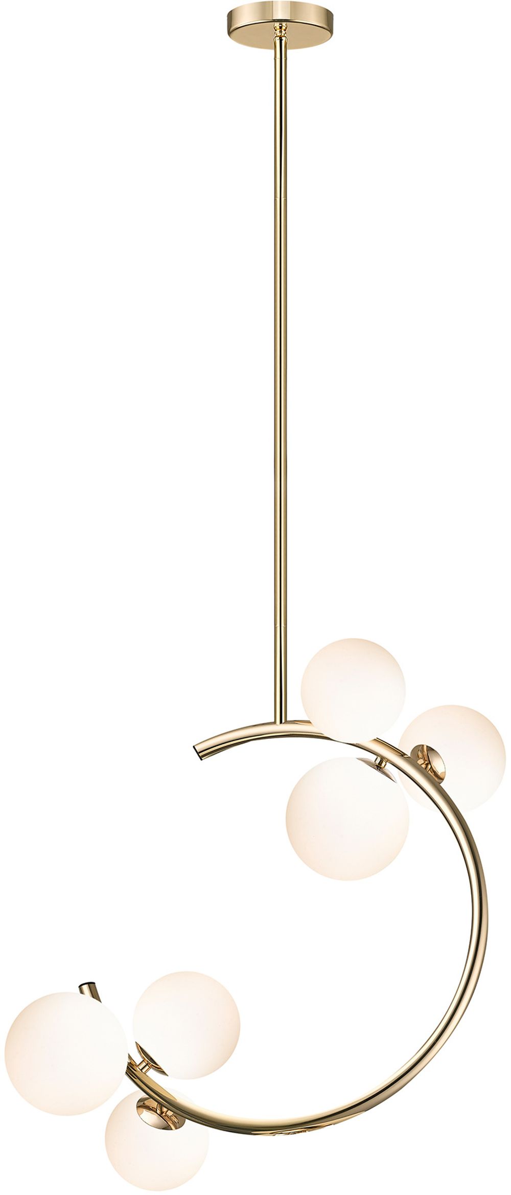 Zuma Line Molecule Deckenlampe 6x33 W weiß-gold P0454-06Q-F7AA