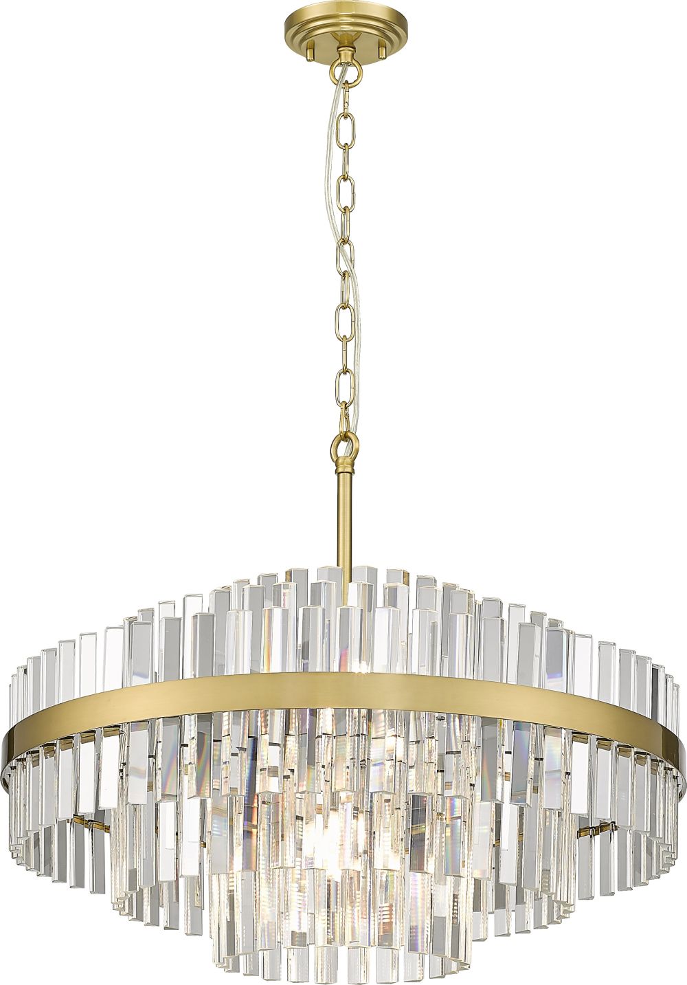 Zuma Line Constantinople Pendelleuchte x28 W messing P0567-12A-2GAC