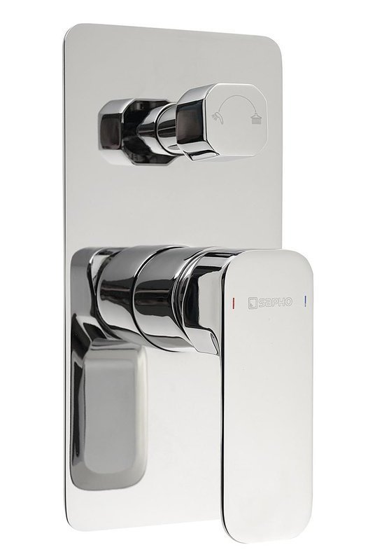 Sapho Spy badewannen- und duscharmatur Unterputz chrom PY43