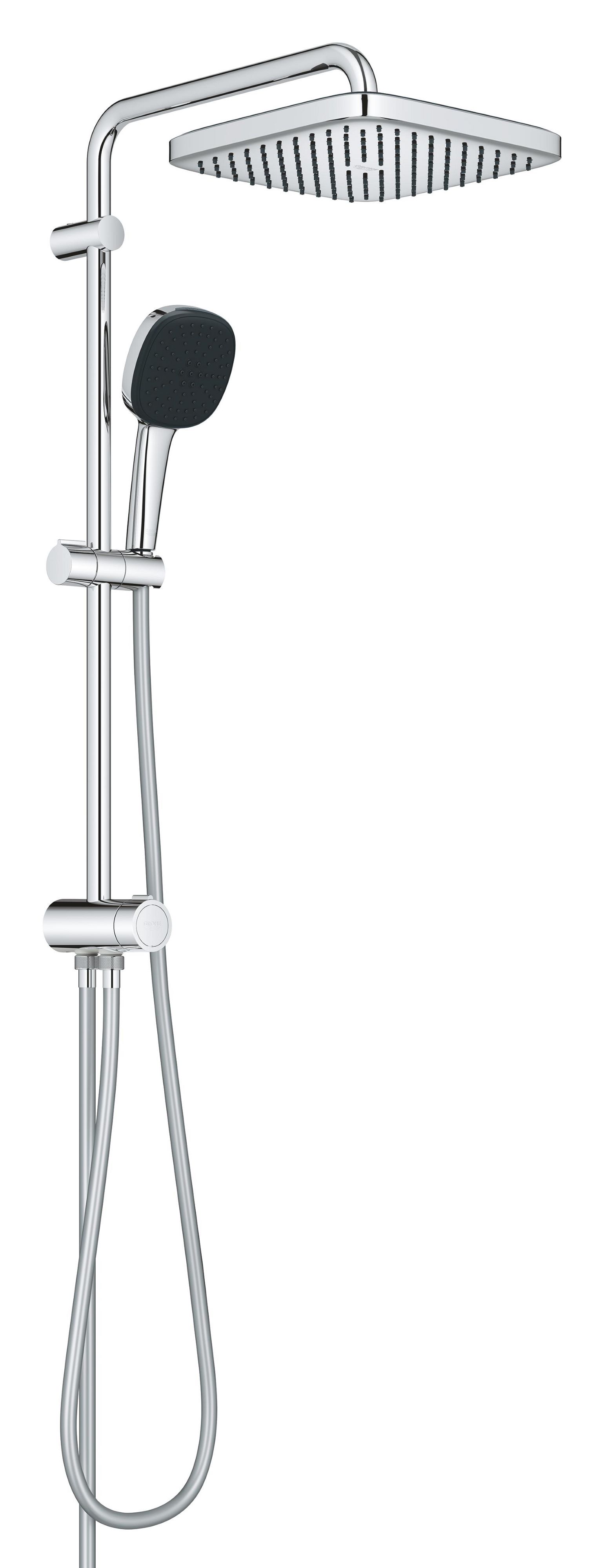 Grohe Vitalio Comfort Duschset Wandmontage mit Regenbrause StarLight Chrom 26698001