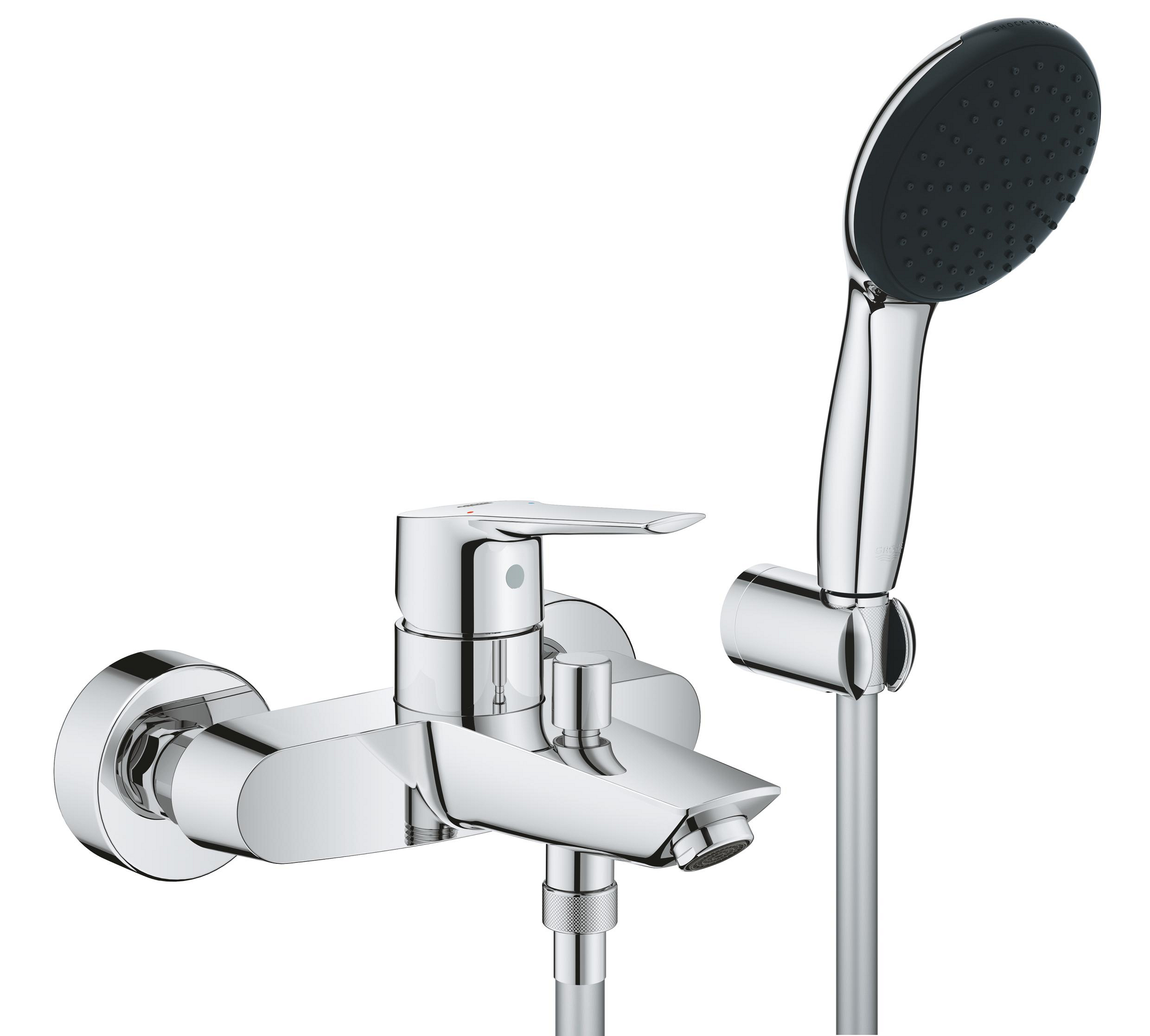 Grohe Start Badewannen- und Duscharmatur Wandmontage StarLight Chrome 25283002