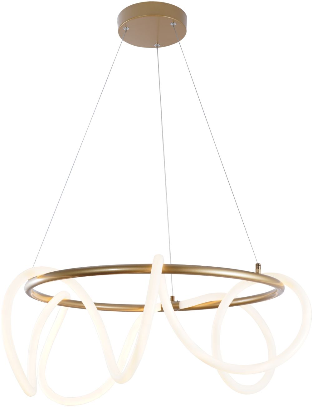 Zuma Line Balbo Pendelleuchte 1x58 W gold 20006PL-GD