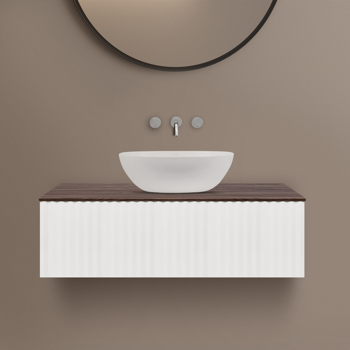 Set Kabinett Ksuro 02 50004000, Naphtha-Arbeitsplatte Ksuro 02 53004060