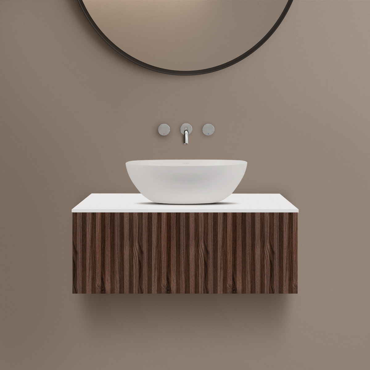 Set Kabinett Ksuro 02 50003060, Naphtha-Arbeitsplatte Ksuro 02 53003000