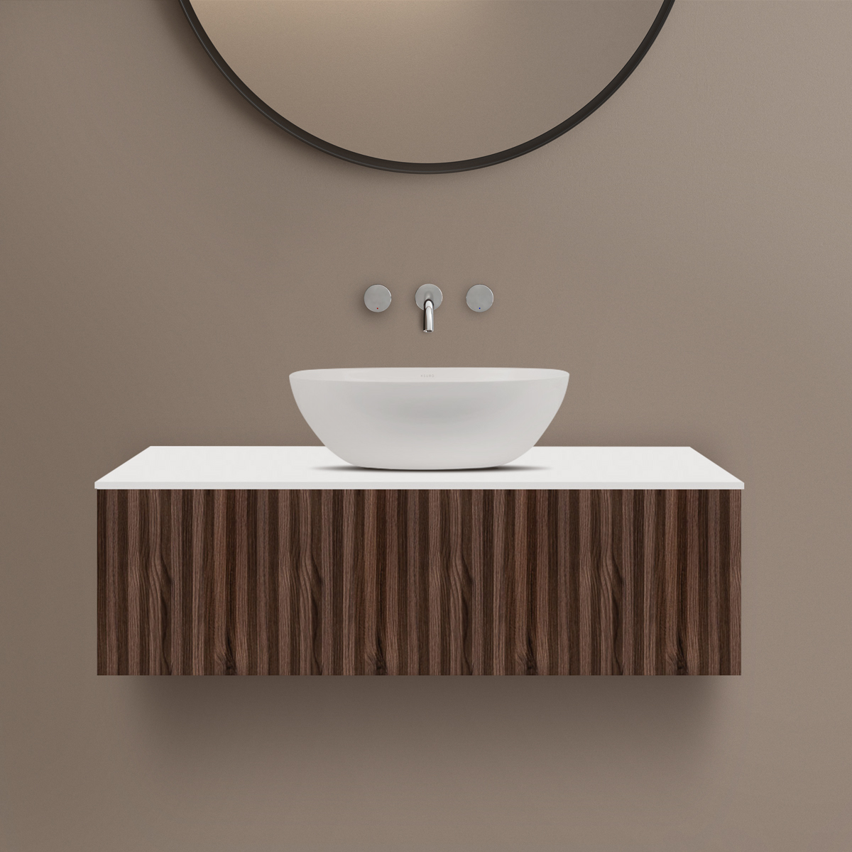 Set Kabinett Ksuro 02 50004060, Naphtha-Arbeitsplatte Ksuro 02 53004000