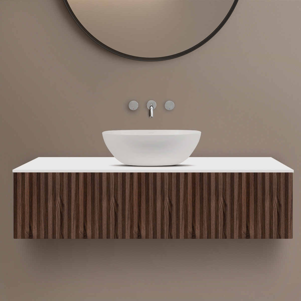 Set Kabinett Ksuro 02 50005060, Naphtha-Arbeitsplatte Ksuro 02 53005000