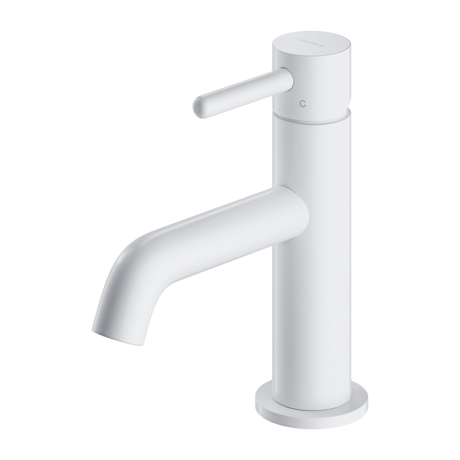 Omnires Y Waschtischarmatur Stehend weiß Y1210NWM