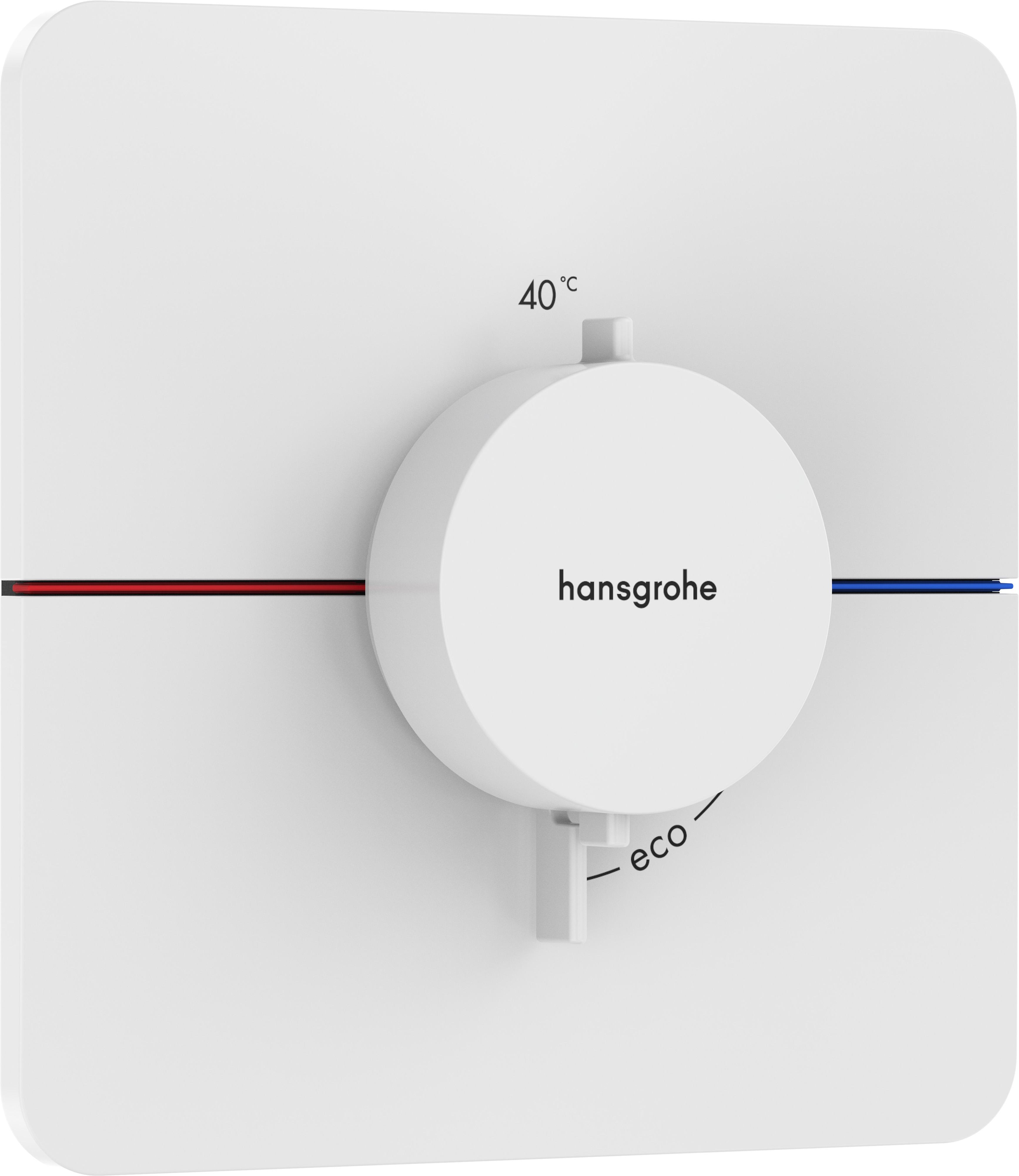 Hansgrohe ShowerSelect Comfort Q Duschbatterie Unterputz mit Thermostat weiß 15588700