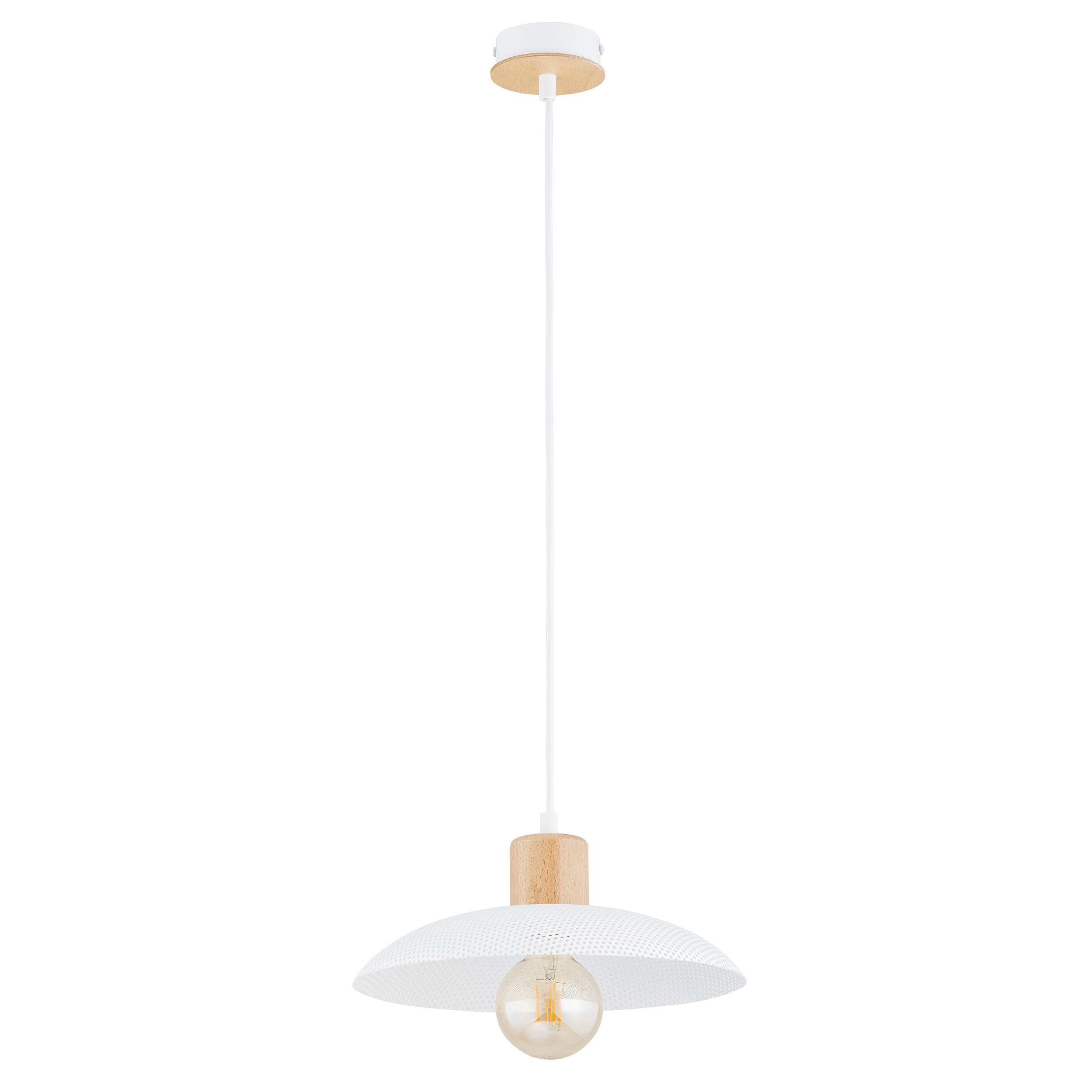 Emibig Kobe Pendelleuchte 1x15 W weiß 1319/1