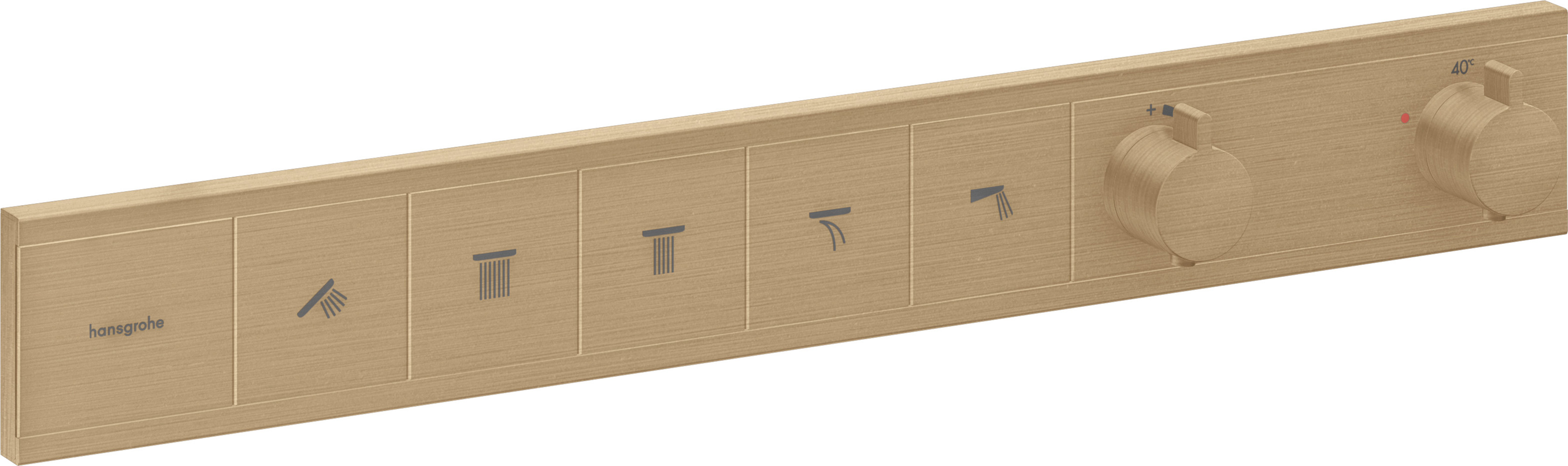 Hansgrohe RainSelect Badewannen- und Duscharmatur Unterputz mit Thermostat || 15384140