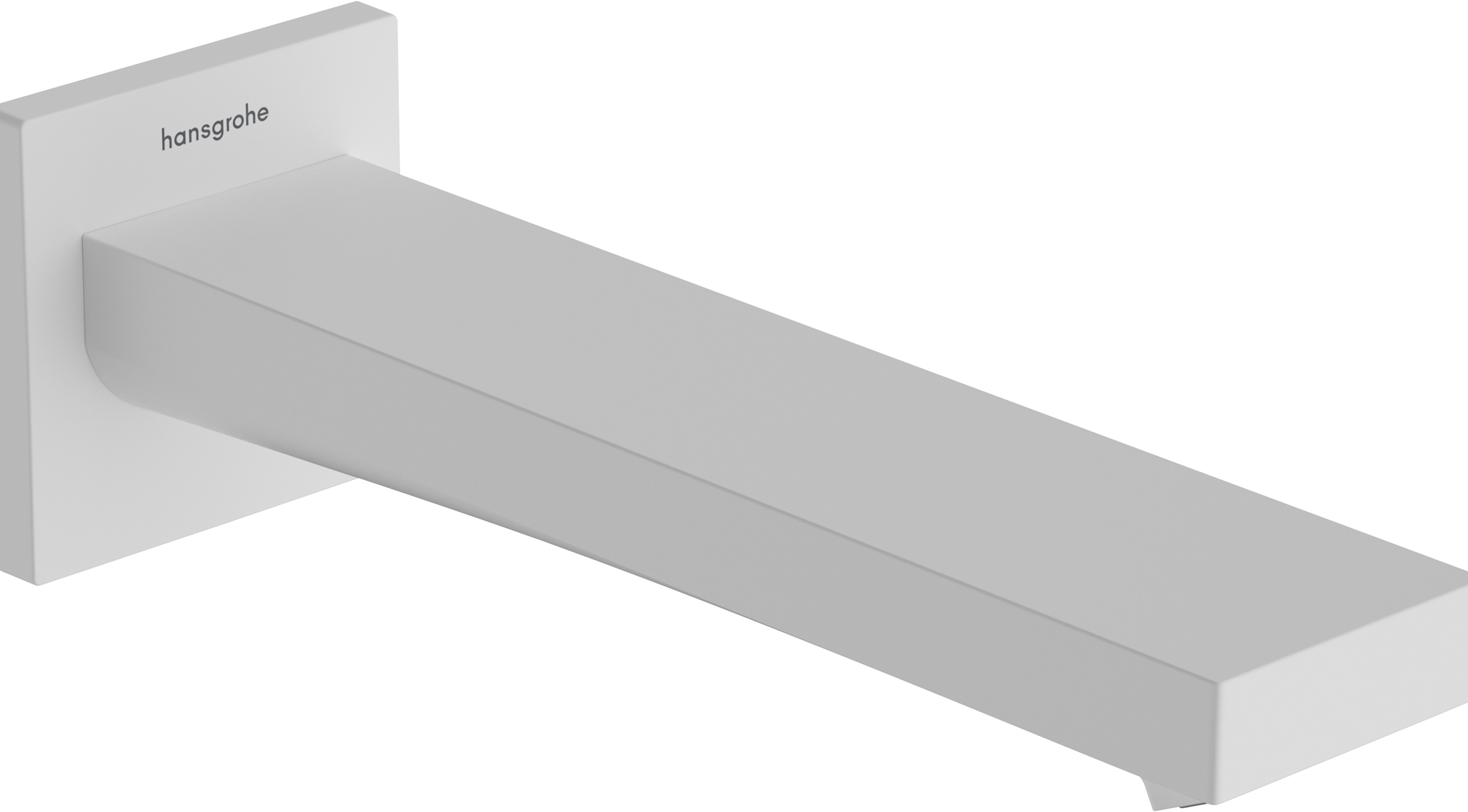 Hansgrohe Tecturis E Auslauf für Badewannenarmatur für Badewanne weiß 73410700