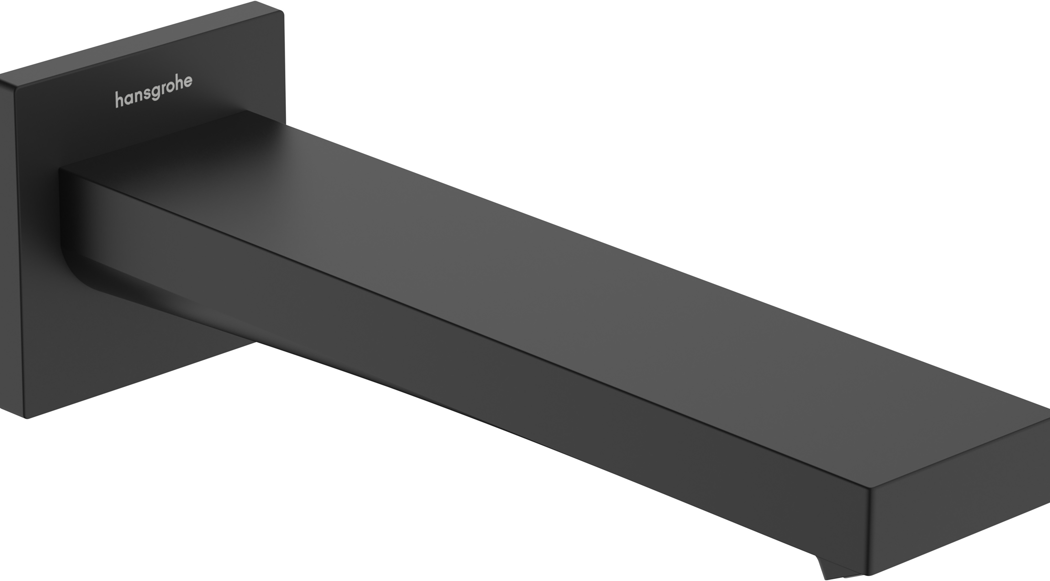 Hansgrohe Tecturis E Auslauf für Badewannenarmatur für Badewanne schwarz 73410670