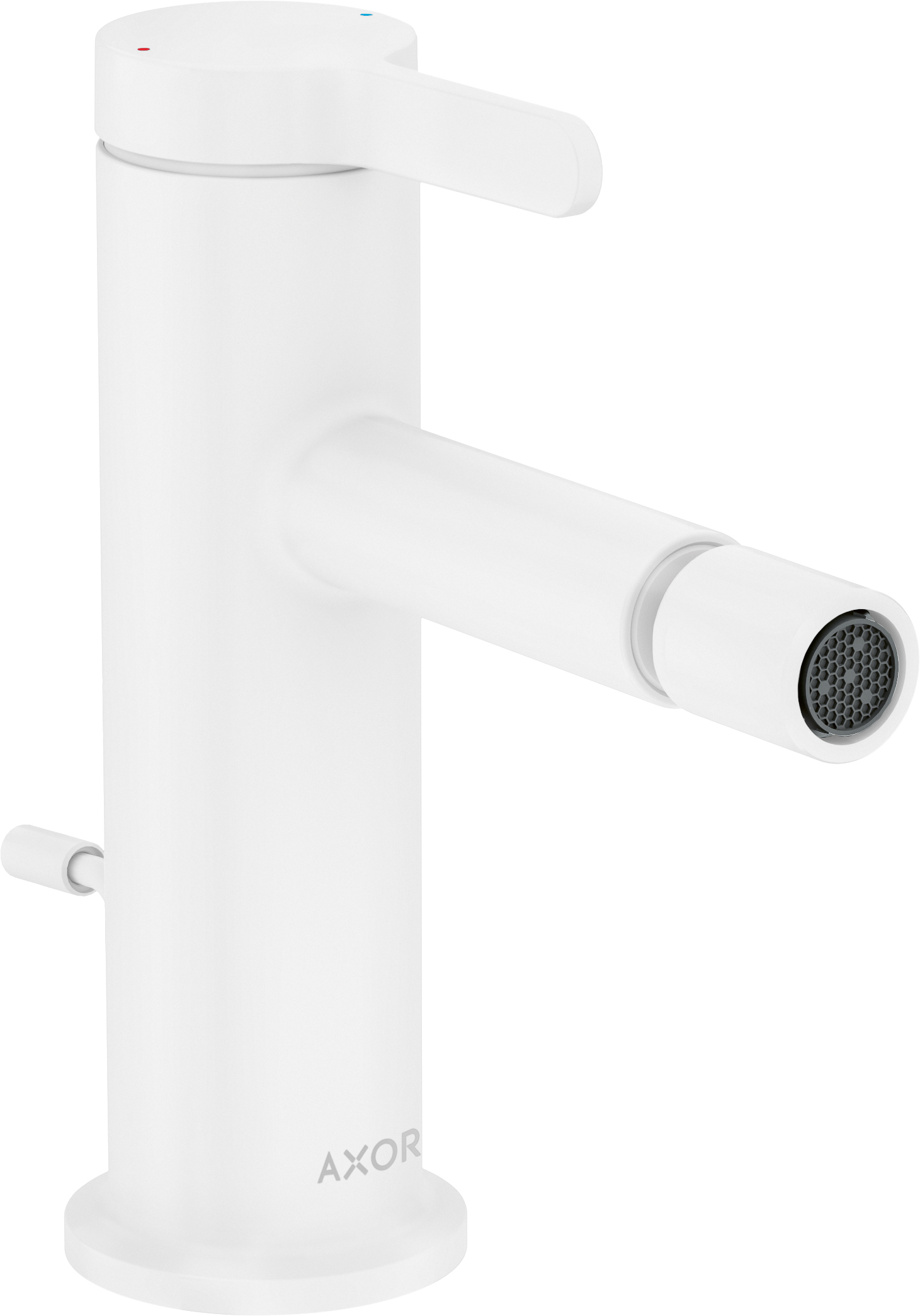 Axor One Bidet-Wasserhahn stehend weiß 48210700