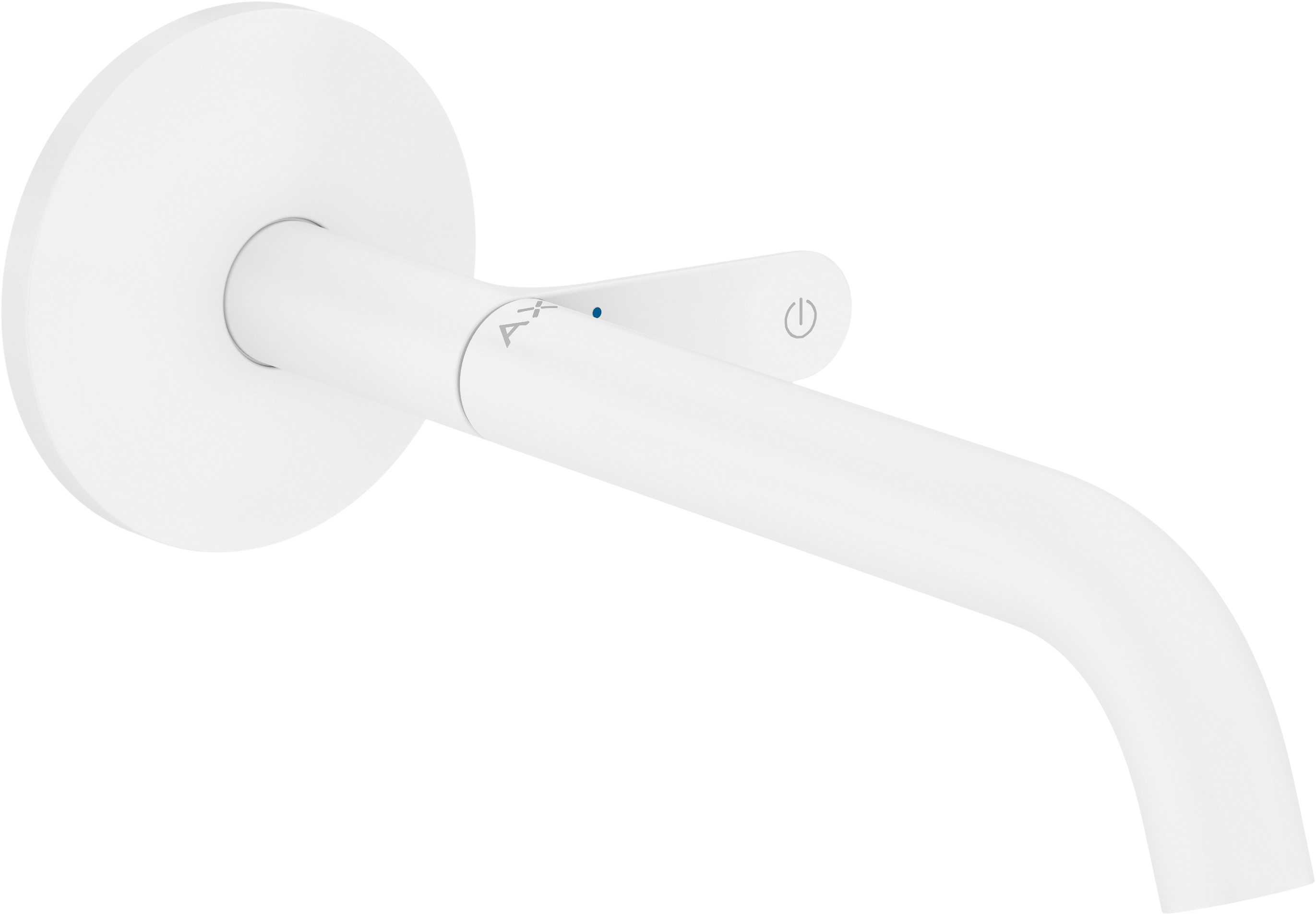 Axor One Waschtischarmatur Unterputz weiß 48112700